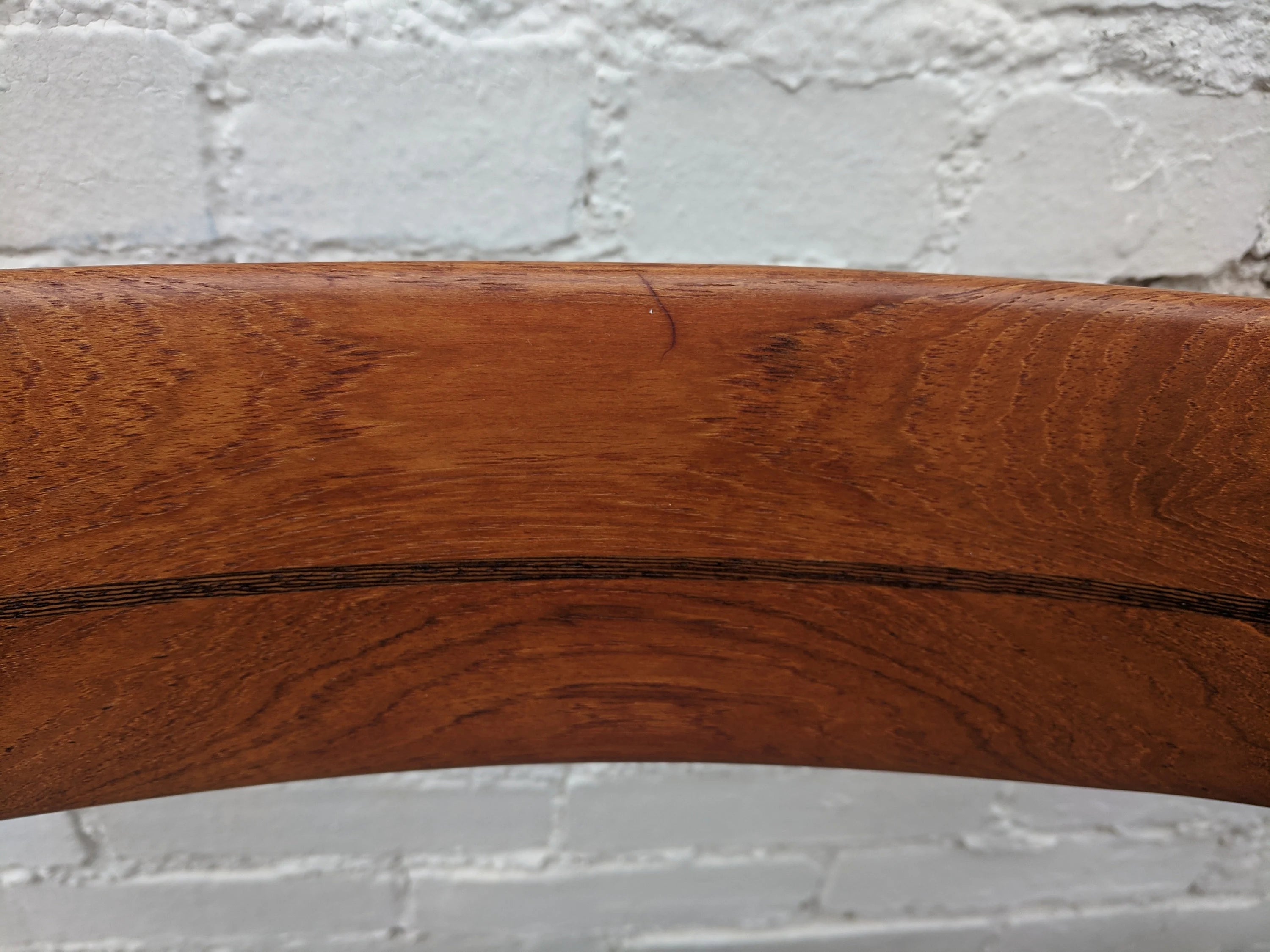 Mid Century Modern Bramin Teak Dining Table and Four Chairs