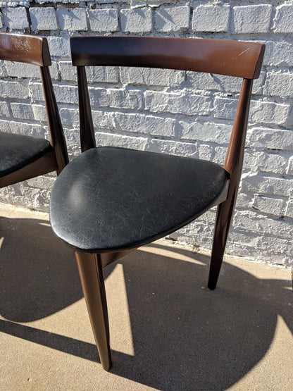 Mid Century Modern Diamond Dining Chairs