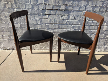 Mid Century Modern Diamond Dining Chairs