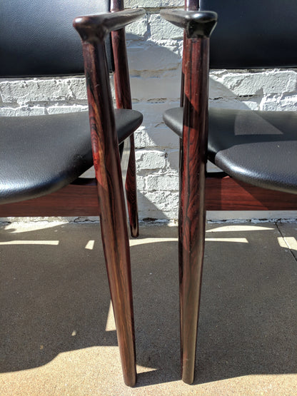 Mid Century Modern Arne Vodder Dining Table and Chairs