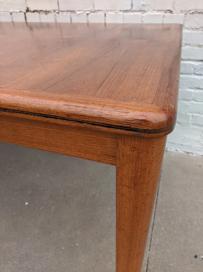 Mid Century Modern Bramin Teak Dining Table and Four Chairs