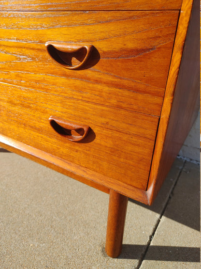 Mid Century Modern Hvidt & Molgaard Teak Secretary
