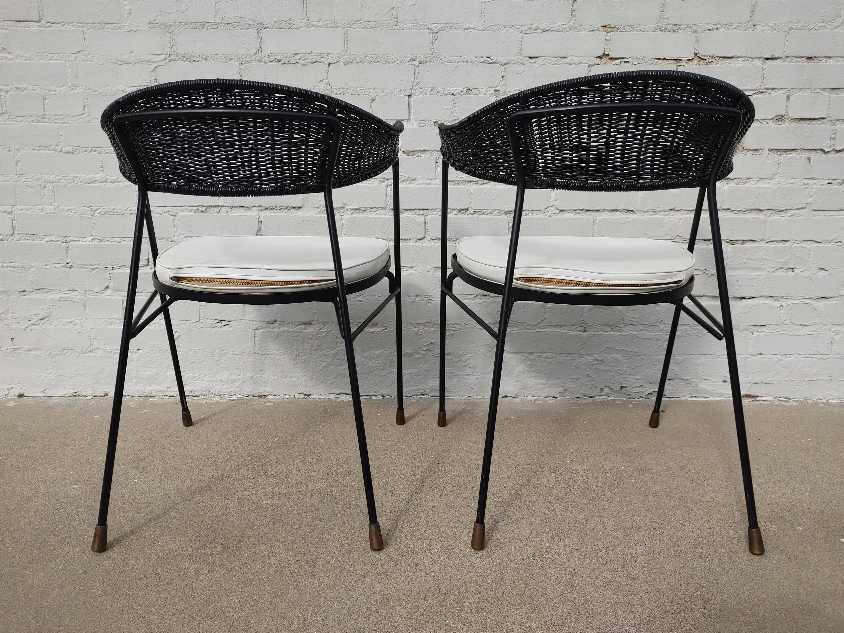 Mid Century Modern Saltorini Side Chairs
