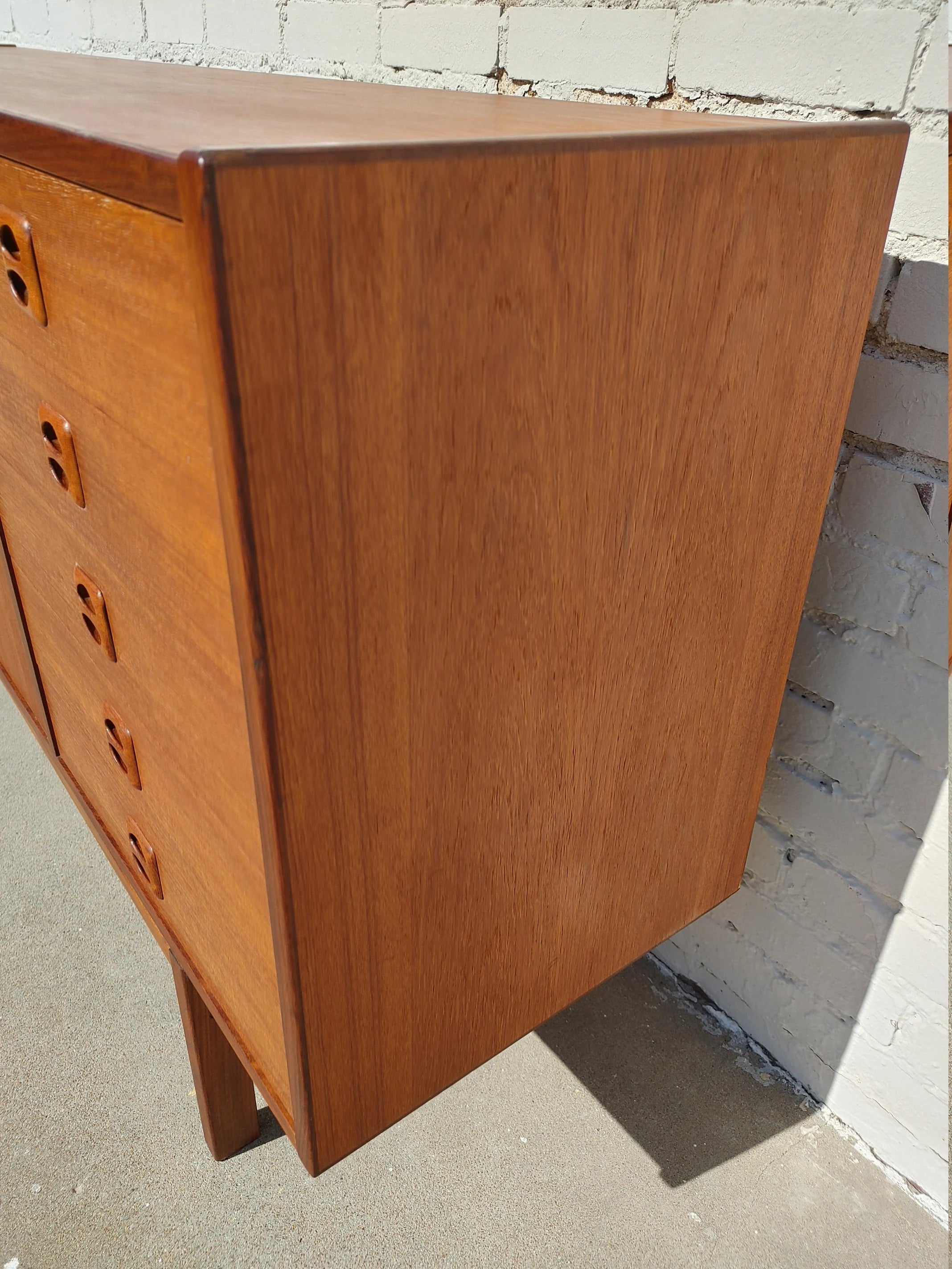 Mid Century Modern Danish Inspired Teak Cabinet