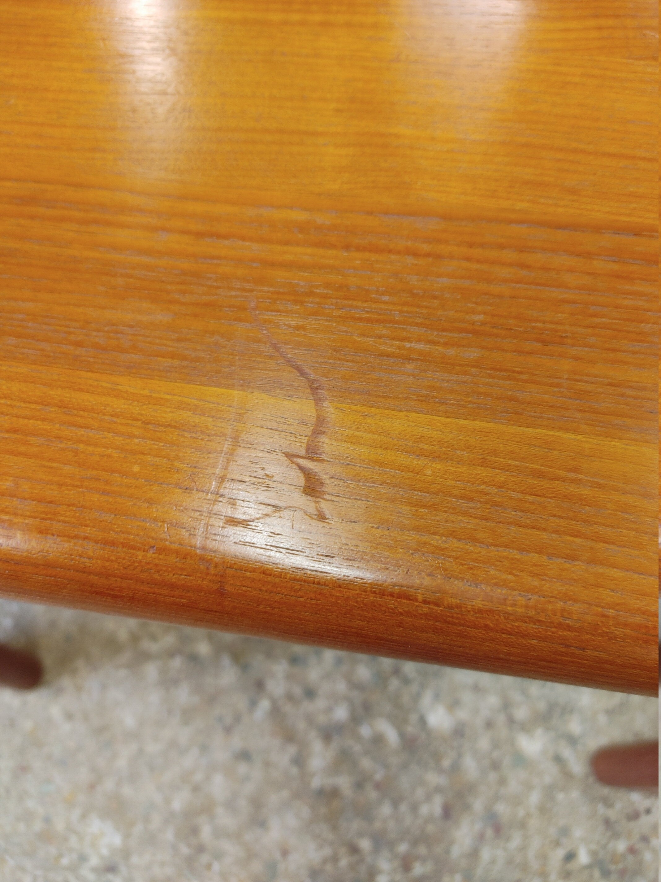 Mid Century Modern Danish Teak Side Table