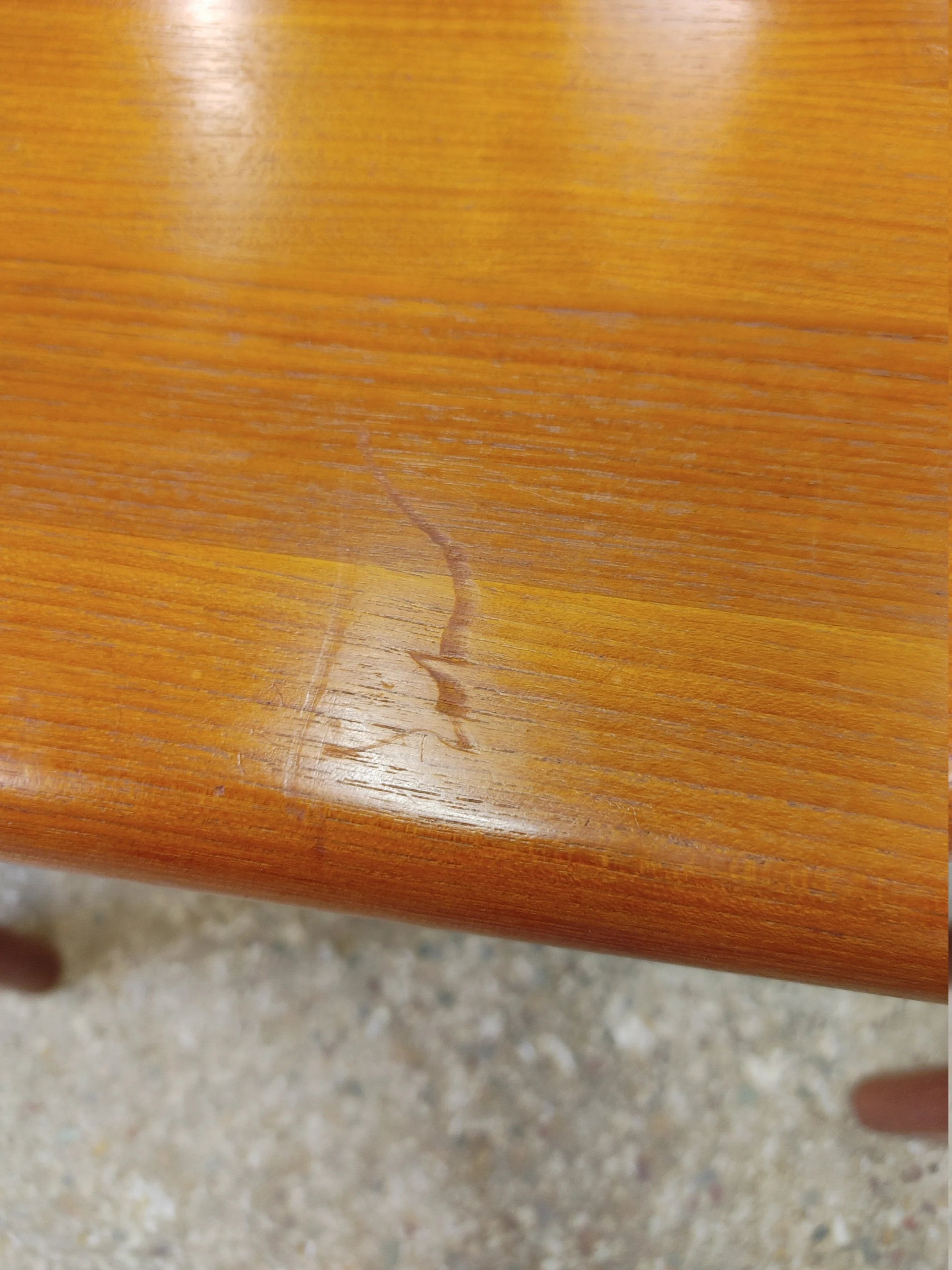 Mid Century Modern Danish Teak Side Table