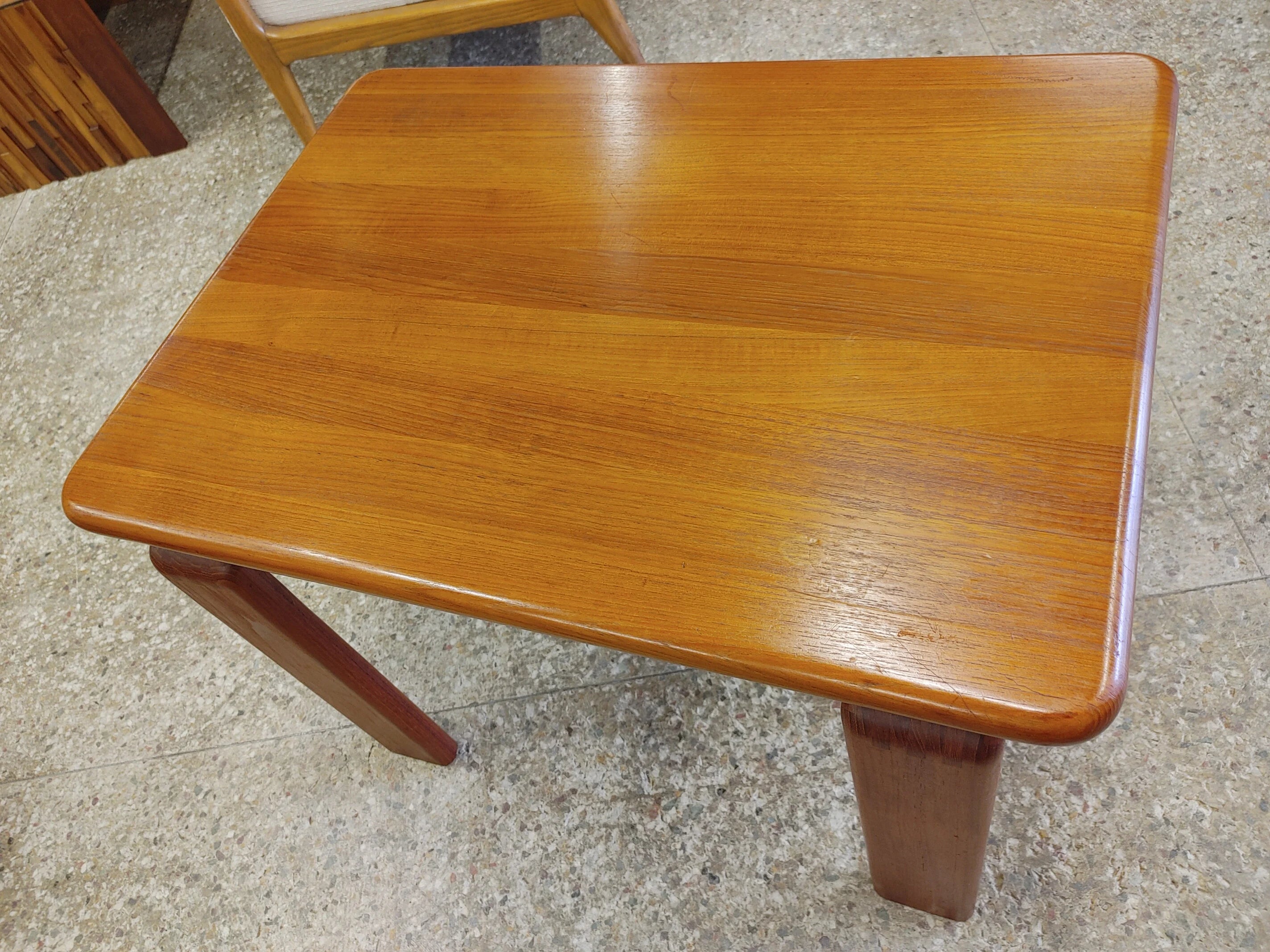 Mid Century Modern Danish Teak Side Table