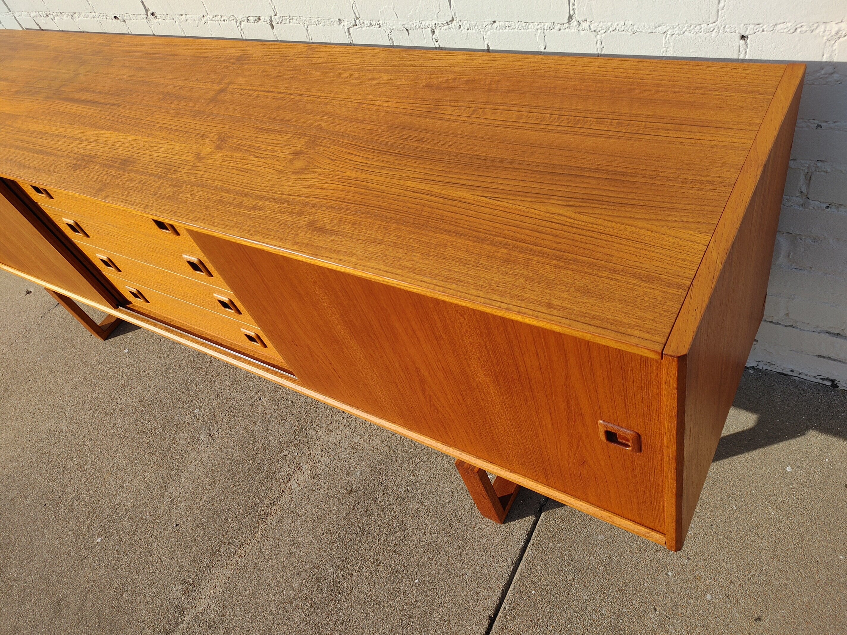 Mid Century Modern Clausen & Son Teak Sideboard