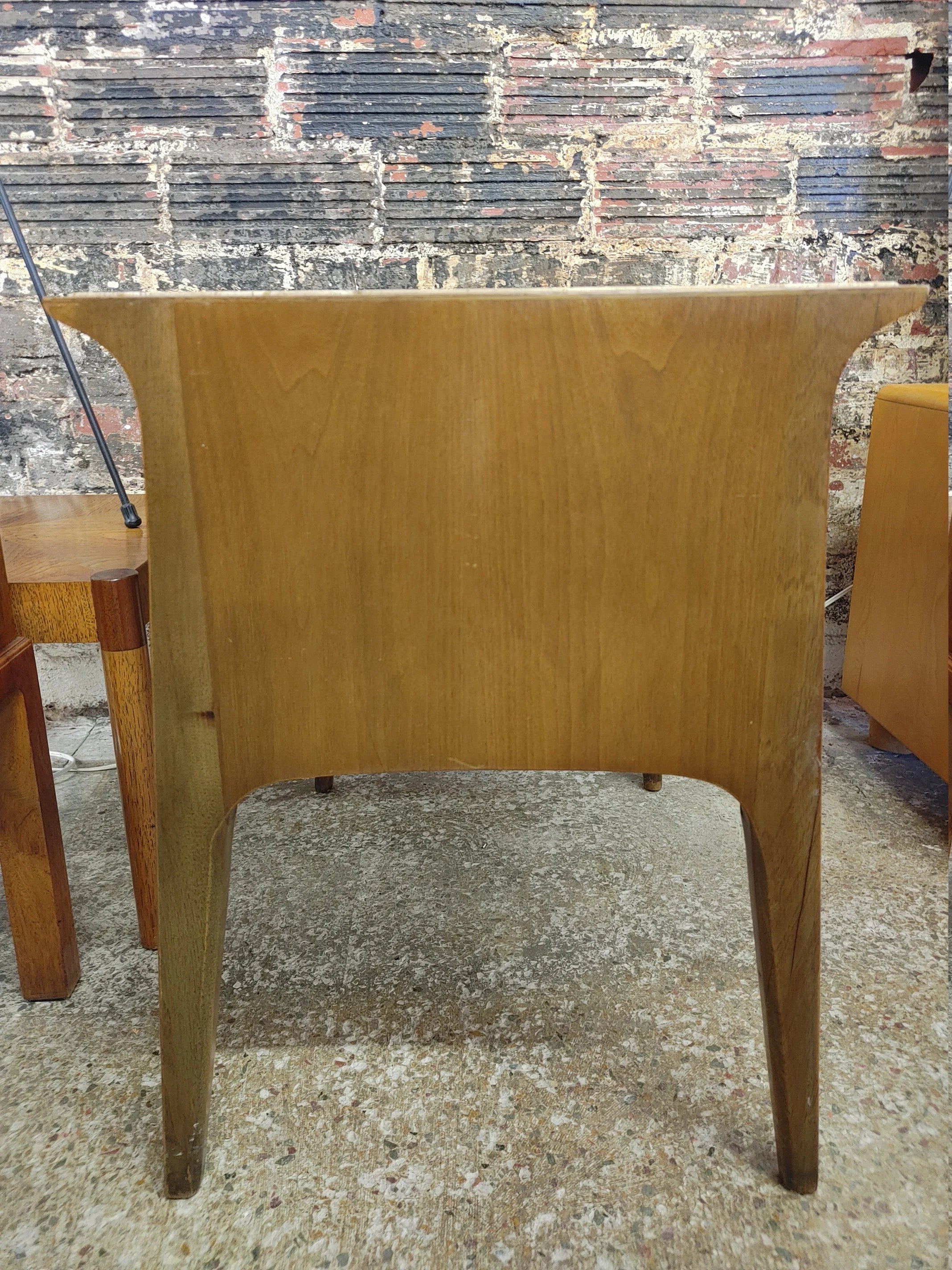 Mid Century Modern Drexel Profile Marble Top Cabinet