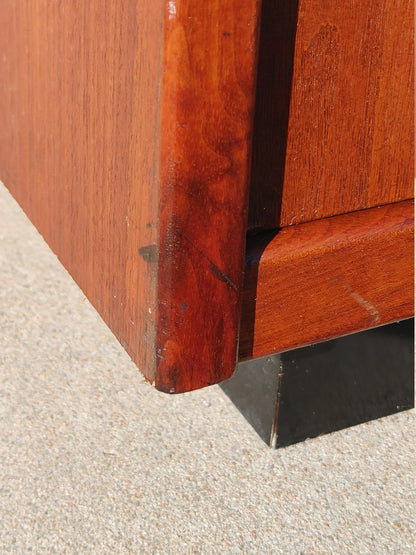 Mid Century Modern Danish Inspired Teak Credenza