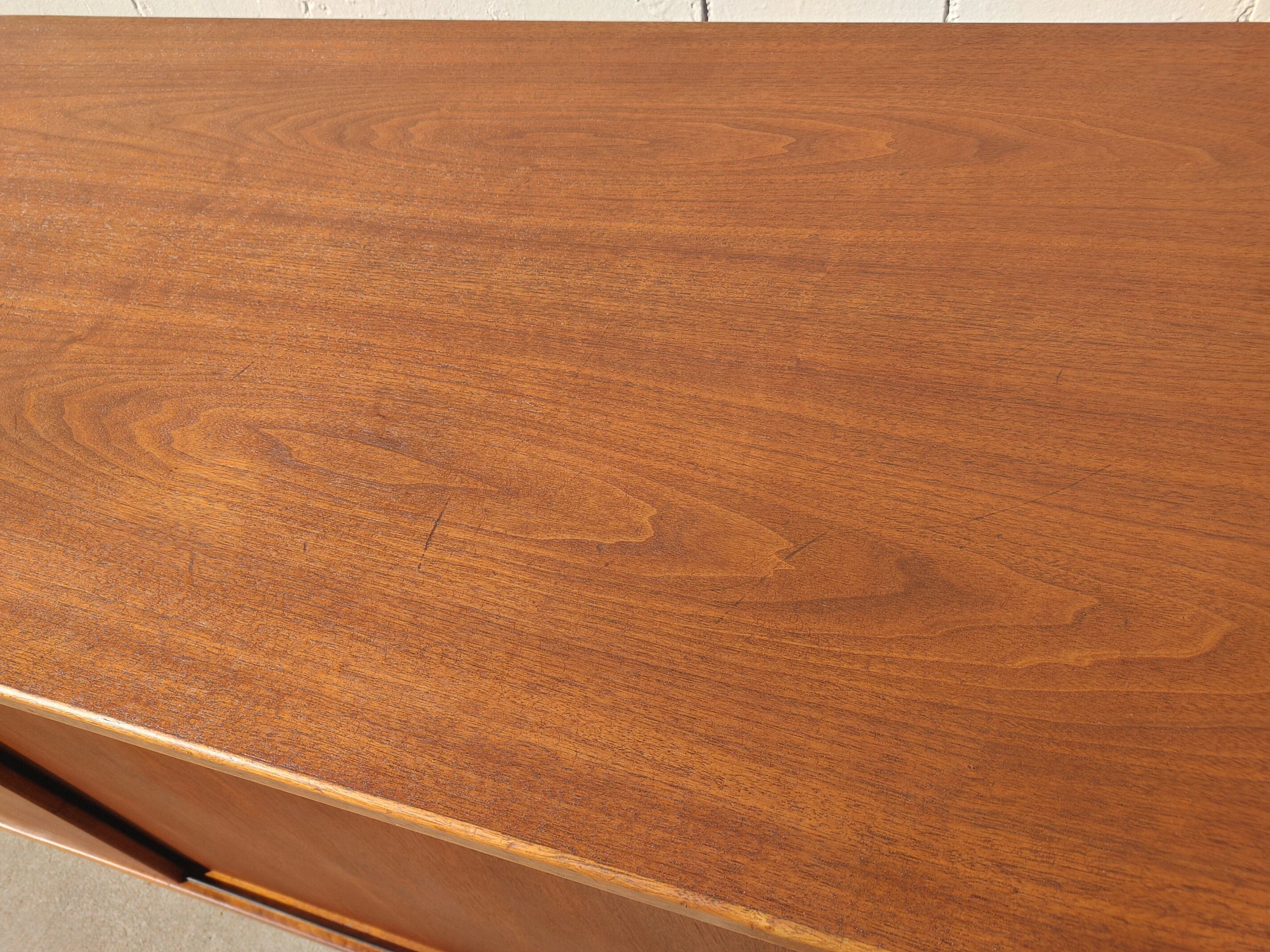Mid Century Modern Danish Inspired Teak Credenza
