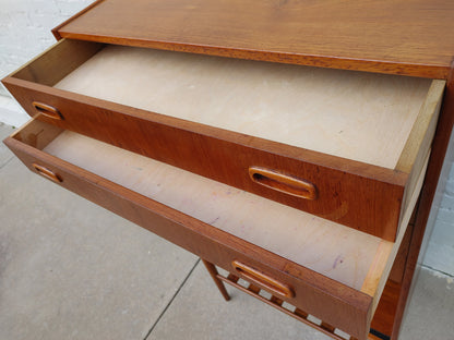 Mid Century Modern Danish Inspired Teak Cabinet