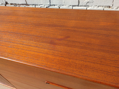 Mid Century Modern Swedish Teak Credenza Attributed to Troeds