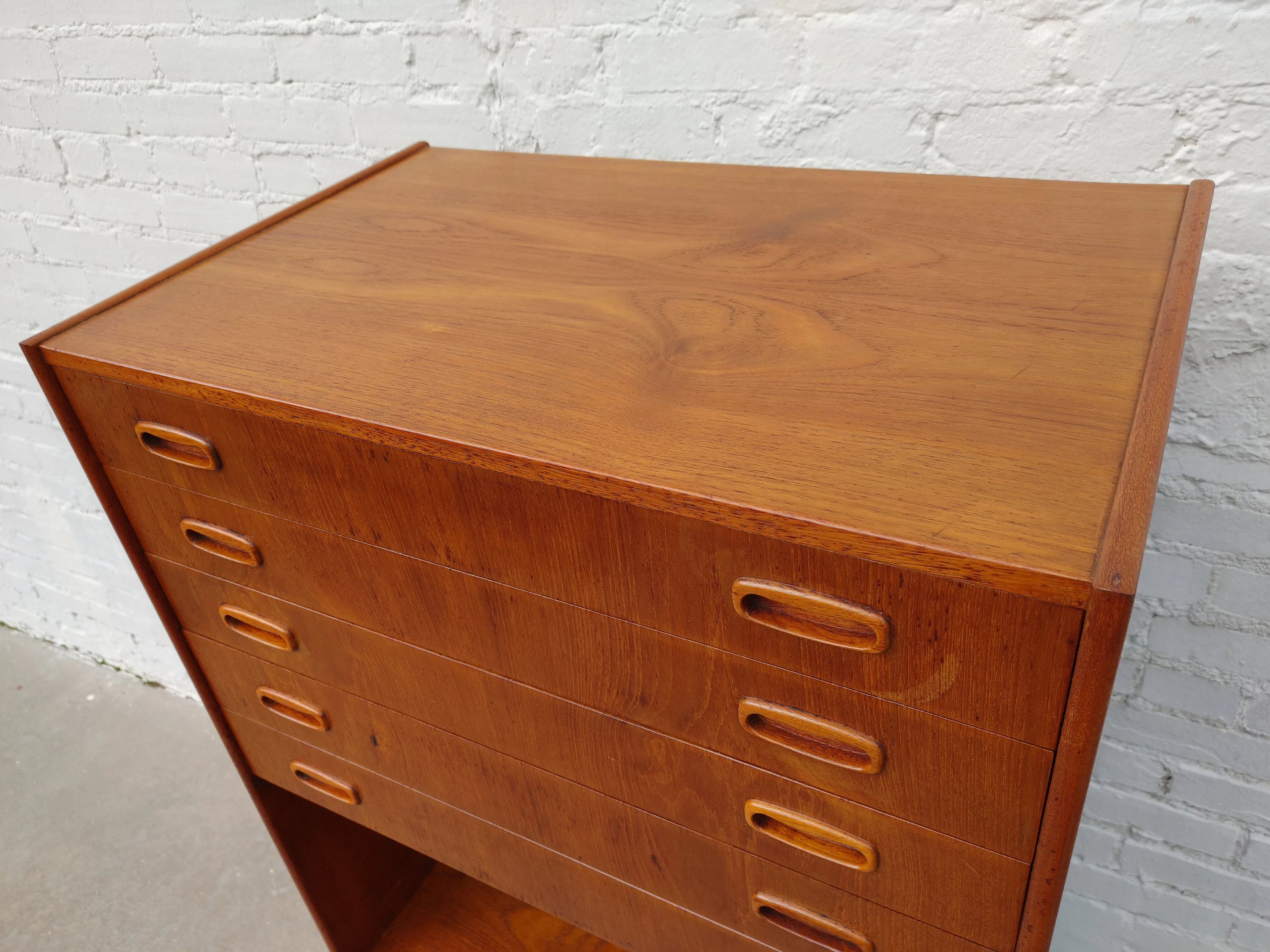 Mid Century Modern Danish Inspired Teak Cabinet