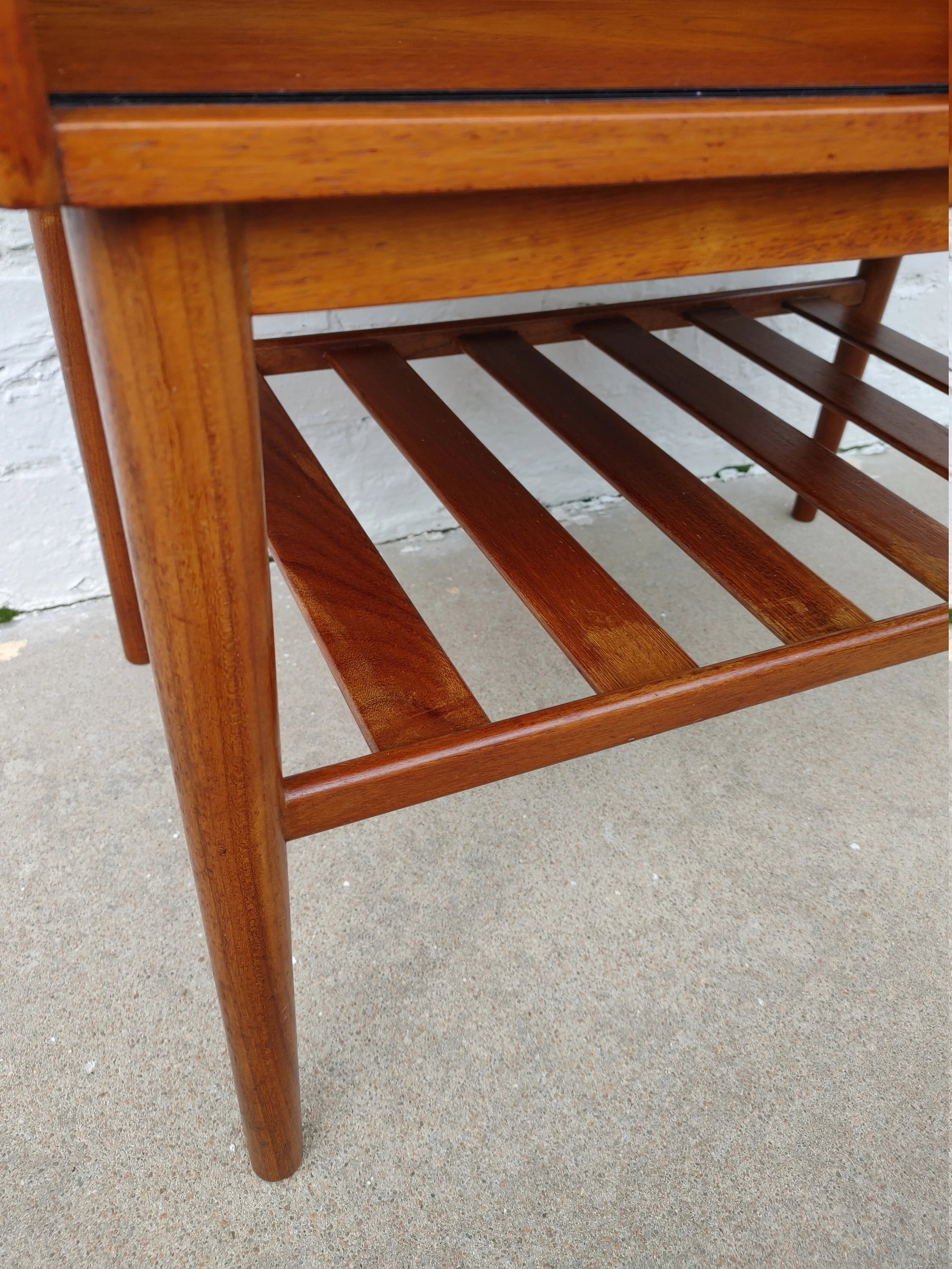 Mid Century Modern Danish Inspired Teak Cabinet
