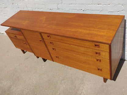 Mid Century Modern Danish Inspired Cabinet Set