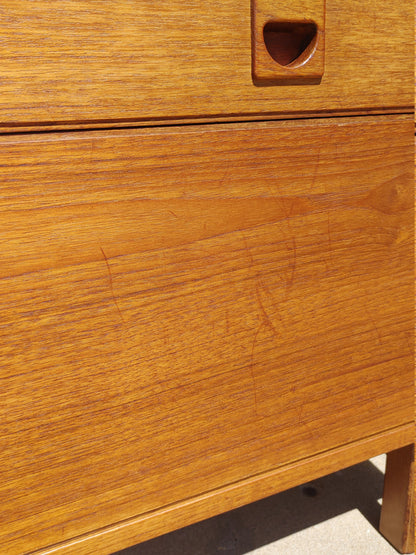 Mid Century Modern Danish Inspired Cabinet Set