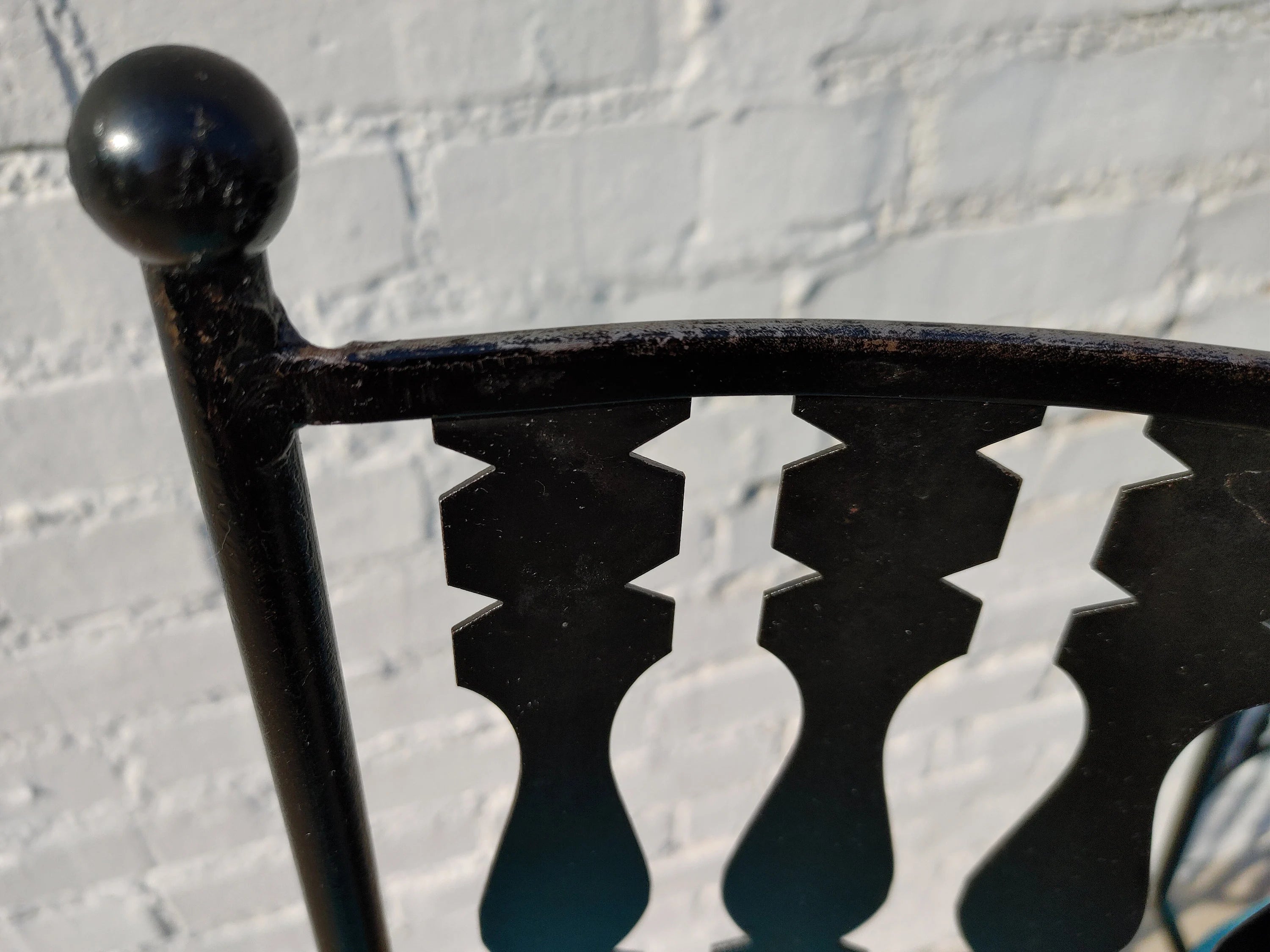 Mid Century Modern Umanoff Iron Chair Set