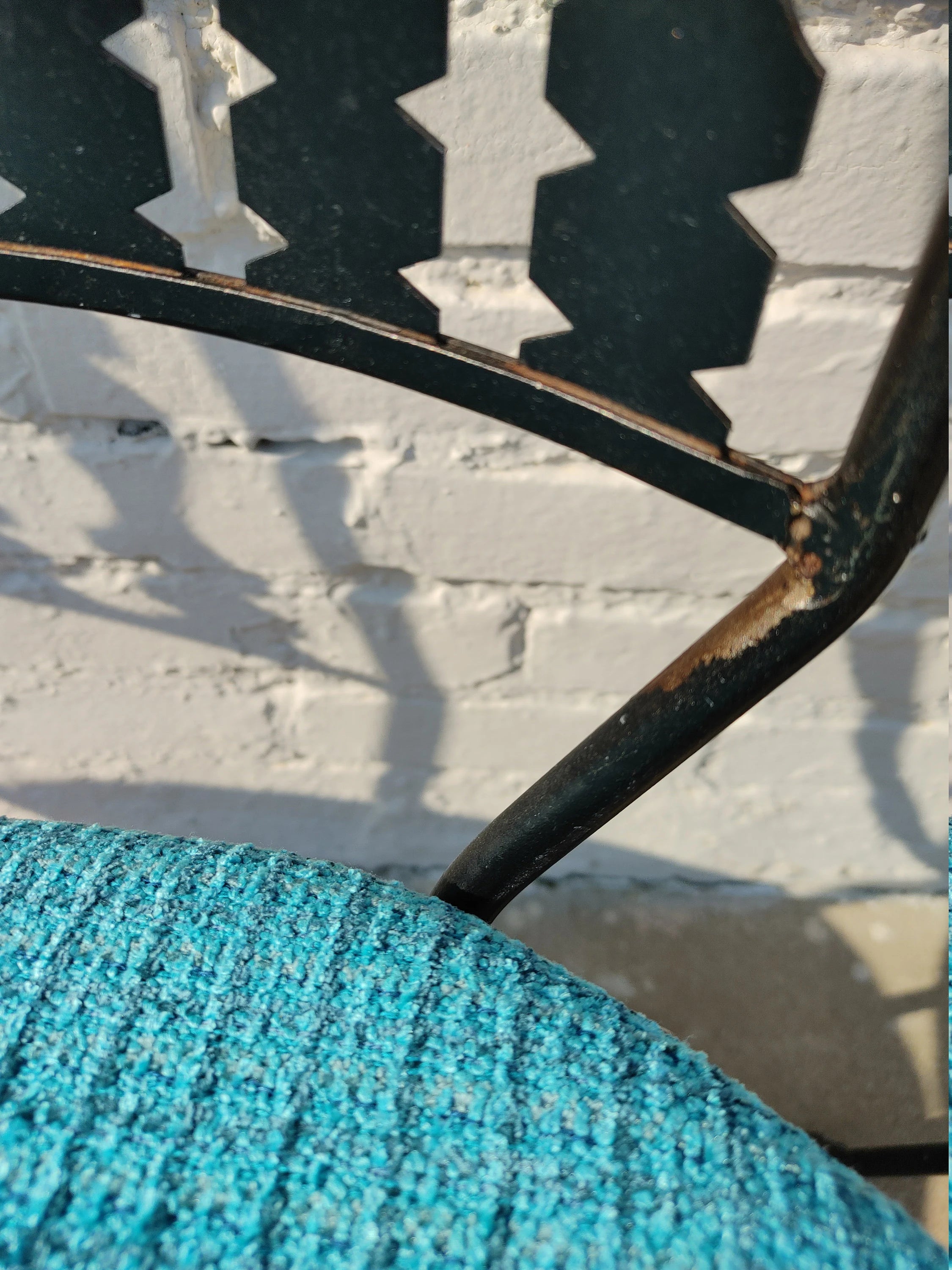 Mid Century Modern Umanoff Iron Chair Set