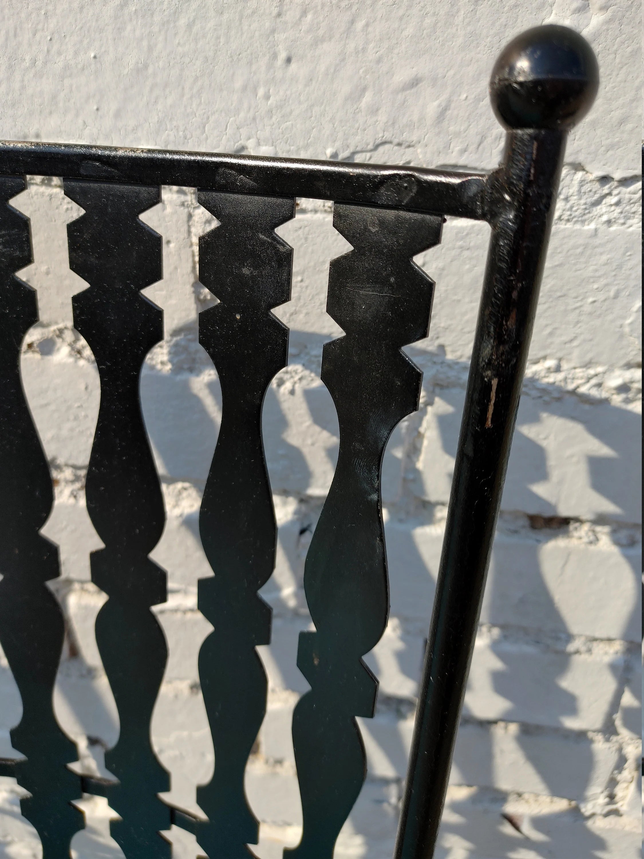 Mid Century Modern Umanoff Iron Chair Set