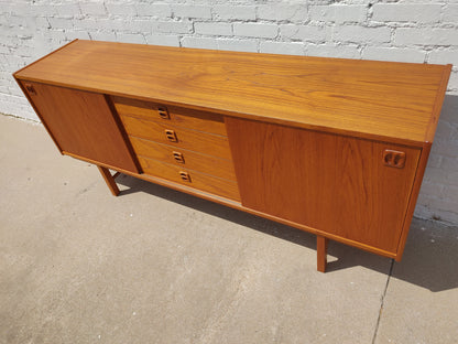 Mid Century Modern Scandinavian Teak Credenza
