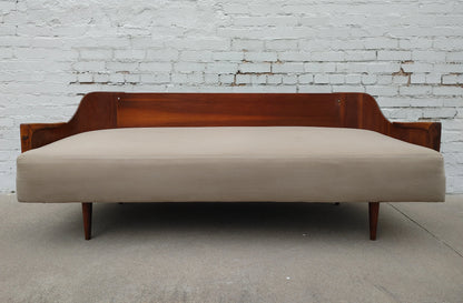 Mid Century Modern Danish Inspired Bentwood Sofa