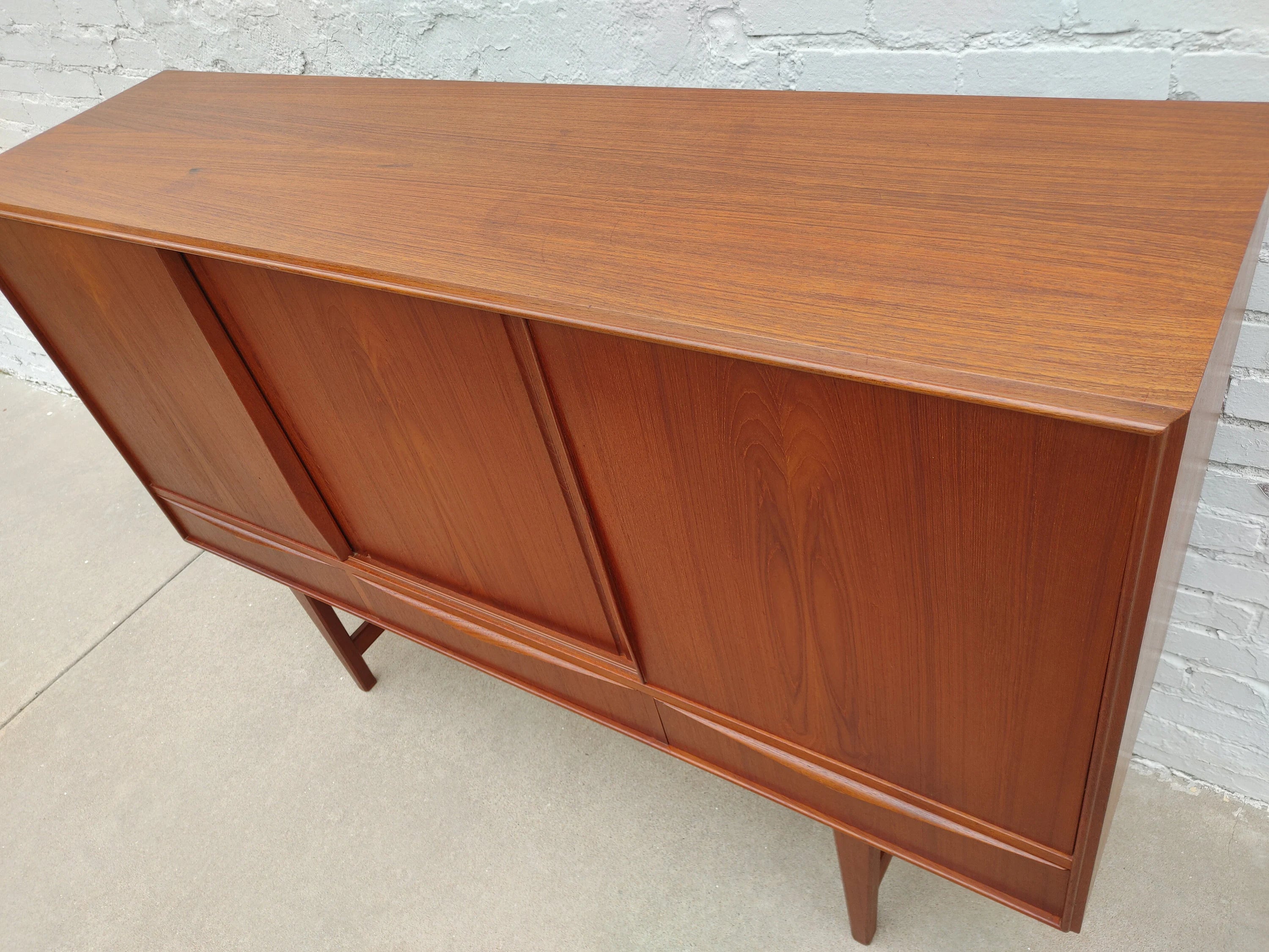 Mid Century Modern Scandinavian Teak Cabinet