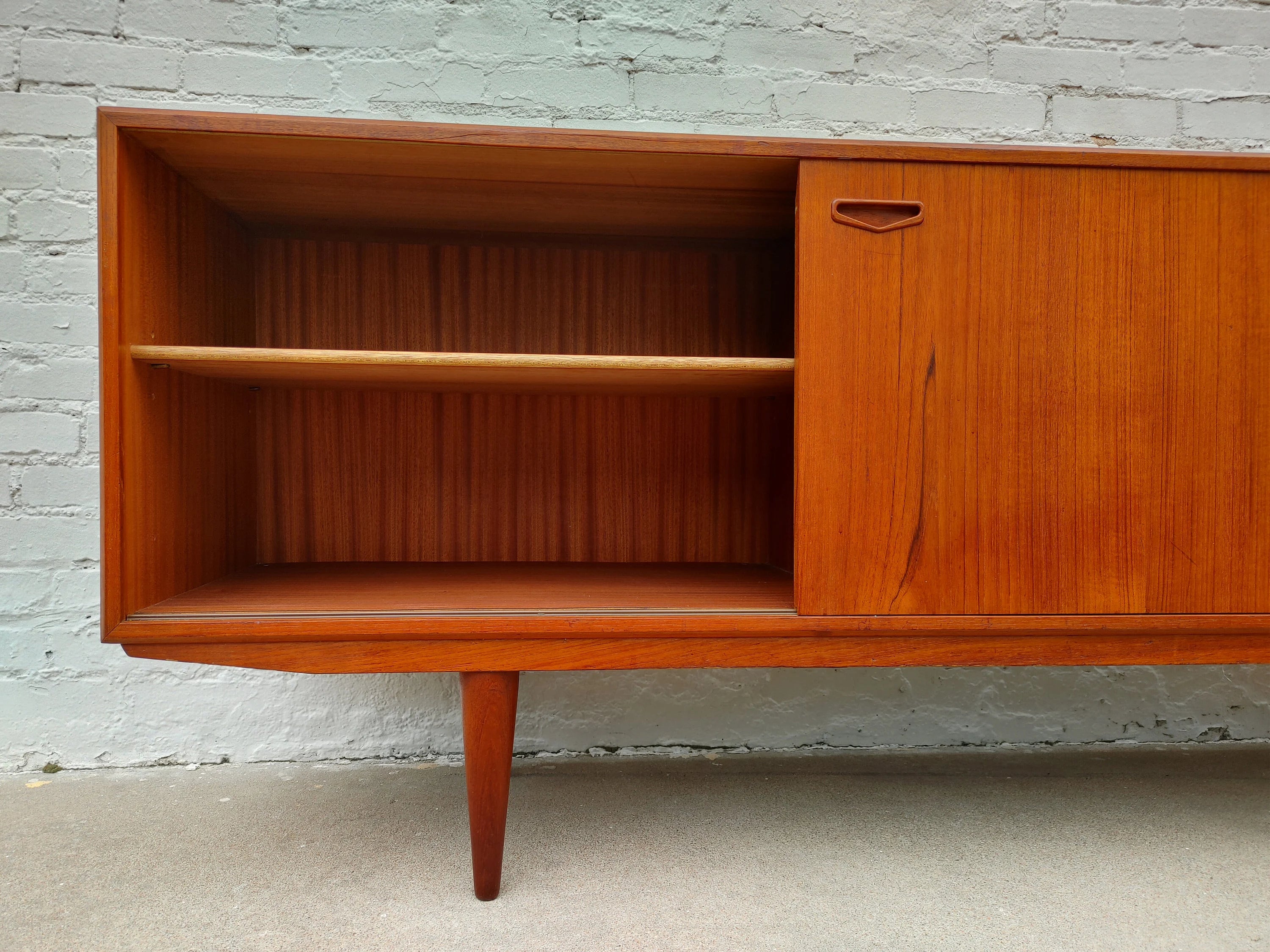 Mid Century Modern Clausen and Son Teak Credenza