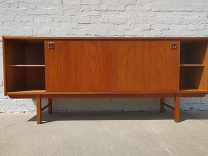 Mid Century Modern Scandinavian Teak Credenza