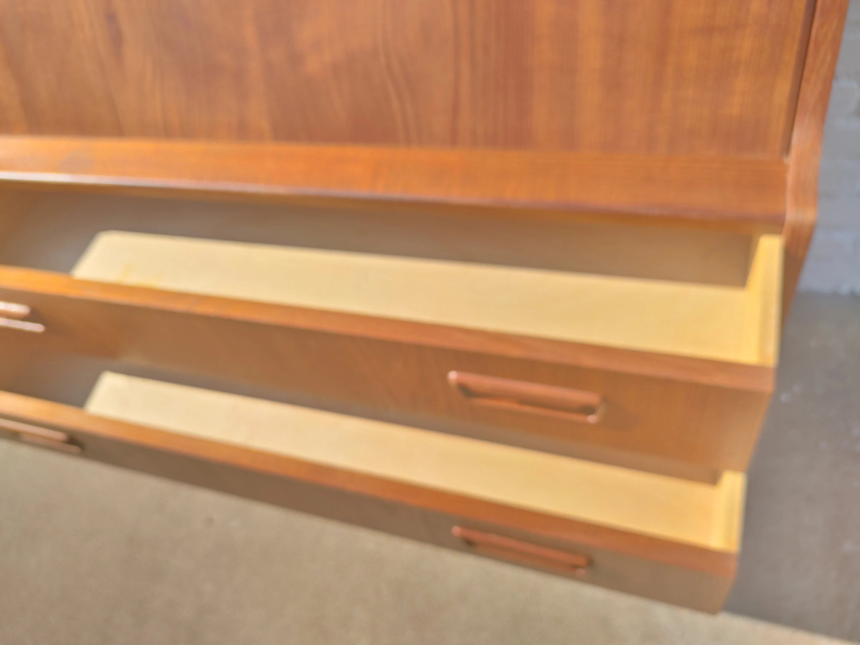 Mid Century Modern Scandinavian Teak Secretary