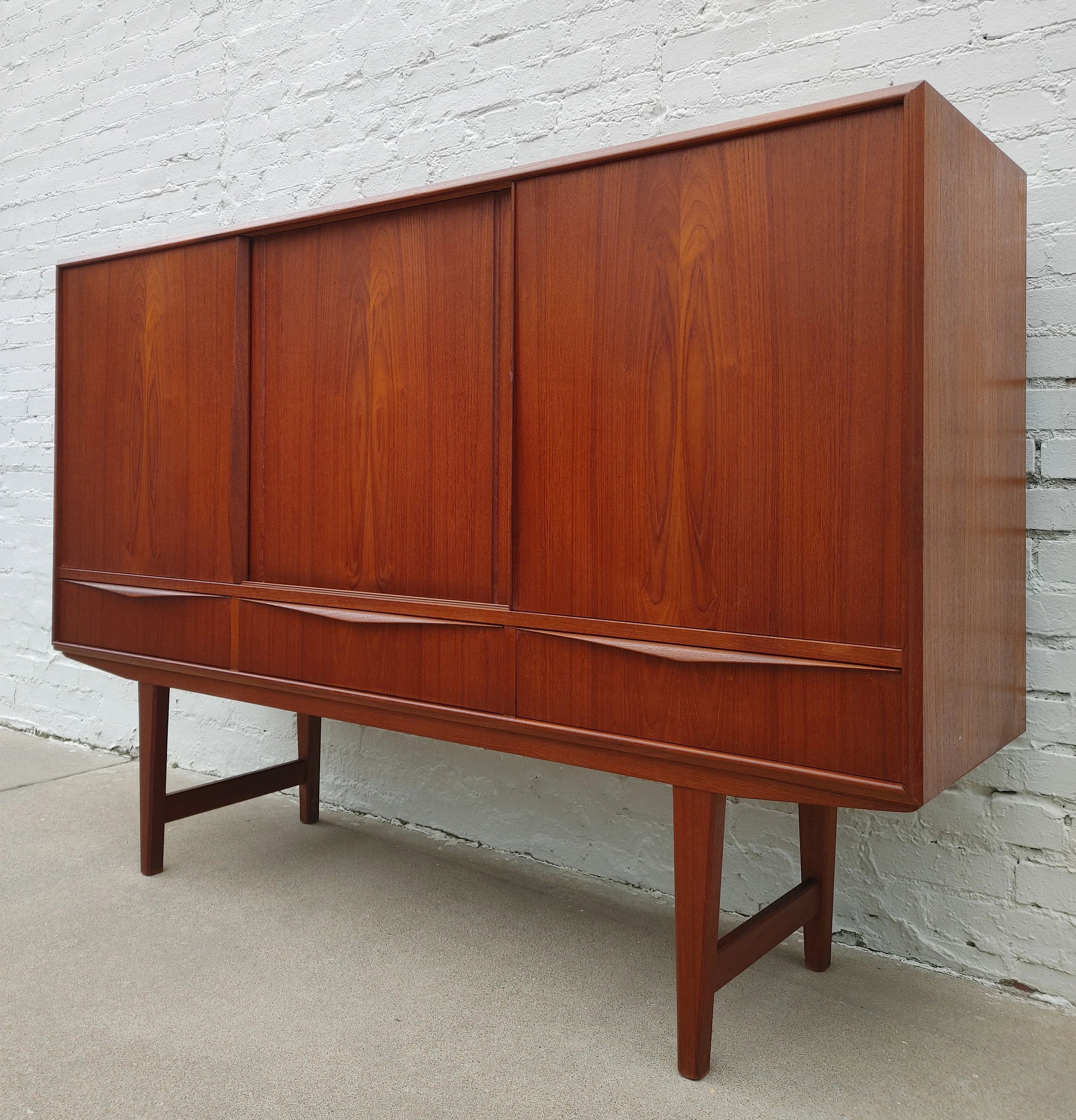 Mid Century Modern Scandinavian Teak Cabinet
