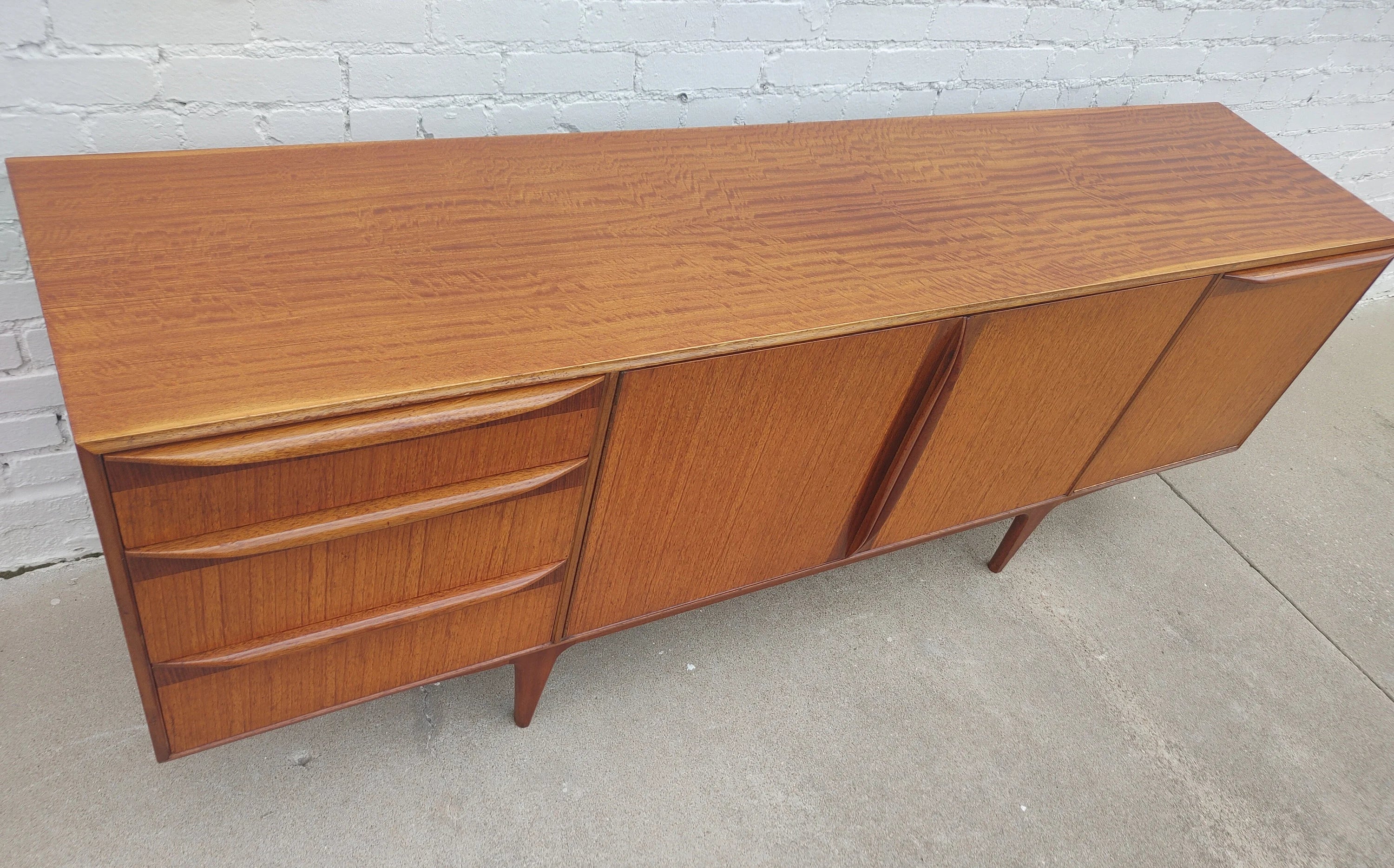 Mid Century Modern Teak Credenza by McIntosh