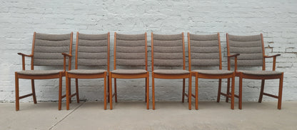 Mid Century Modern Danish Teak Dining Chairs