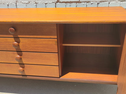 Mid Century Modern Danish Inspired Teak Credenza