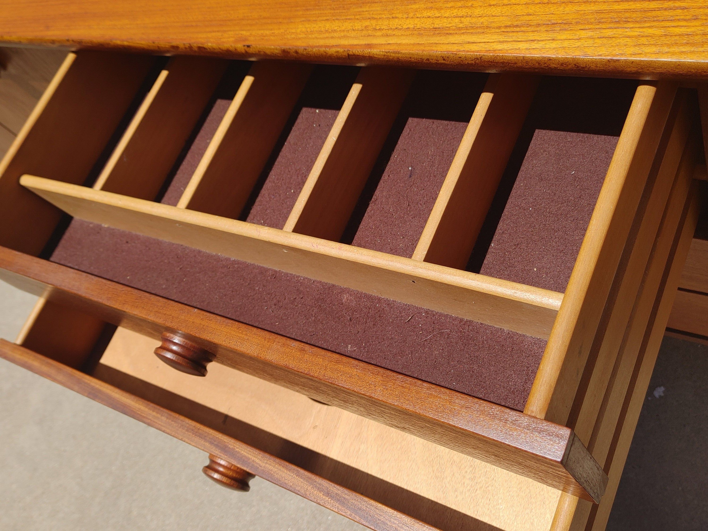 Mid Century Modern Clausen & Son Teak Sideboard