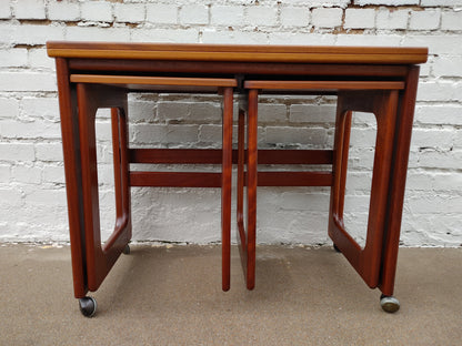 Mid Century Modern McIntosh Teak Extendable Table