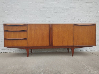 Mid Century Modern Teak Credenza by McIntosh