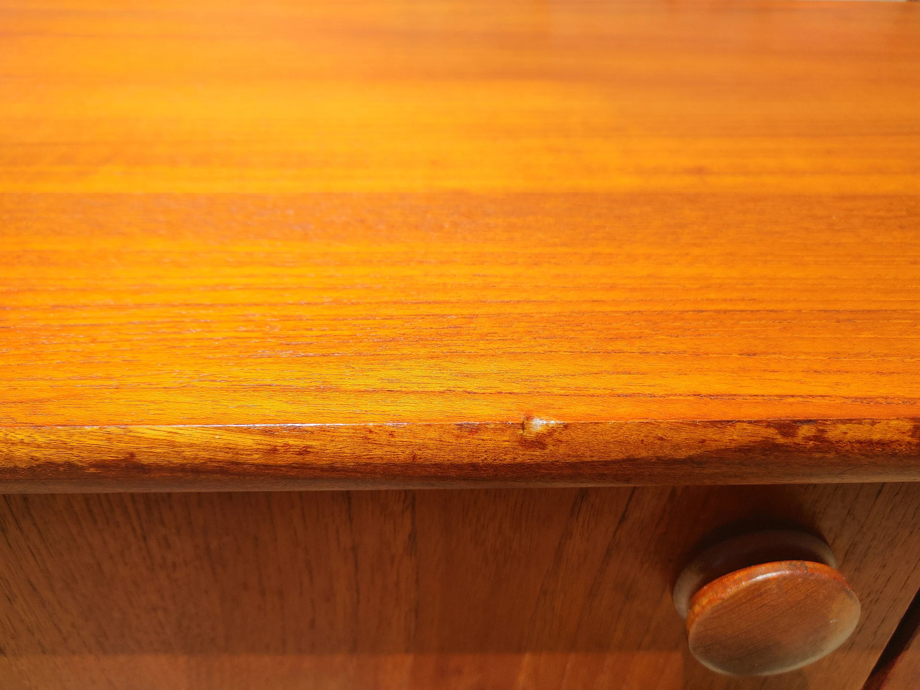 Mid Century Modern Danish Inspired Teak Credenza