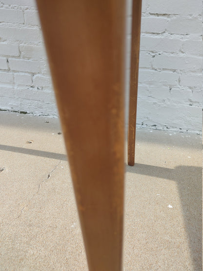 Mid Century Modern Teak Dining Table with Insert