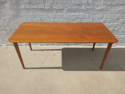 Mid Century Modern Danish Teak Coffee Table