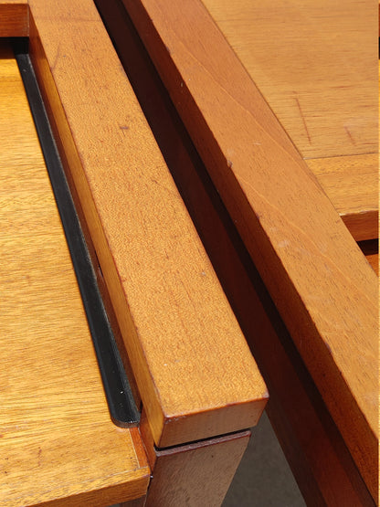 Mid Century Modern Danish Teak Desks by Christian Hvidt