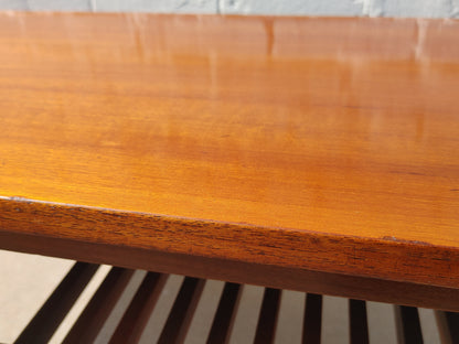 Mid Century Modern Italian Teak Dining Table