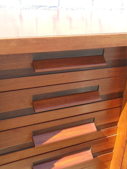 Mid Century Modern Italian Modern Teak Cabinet
