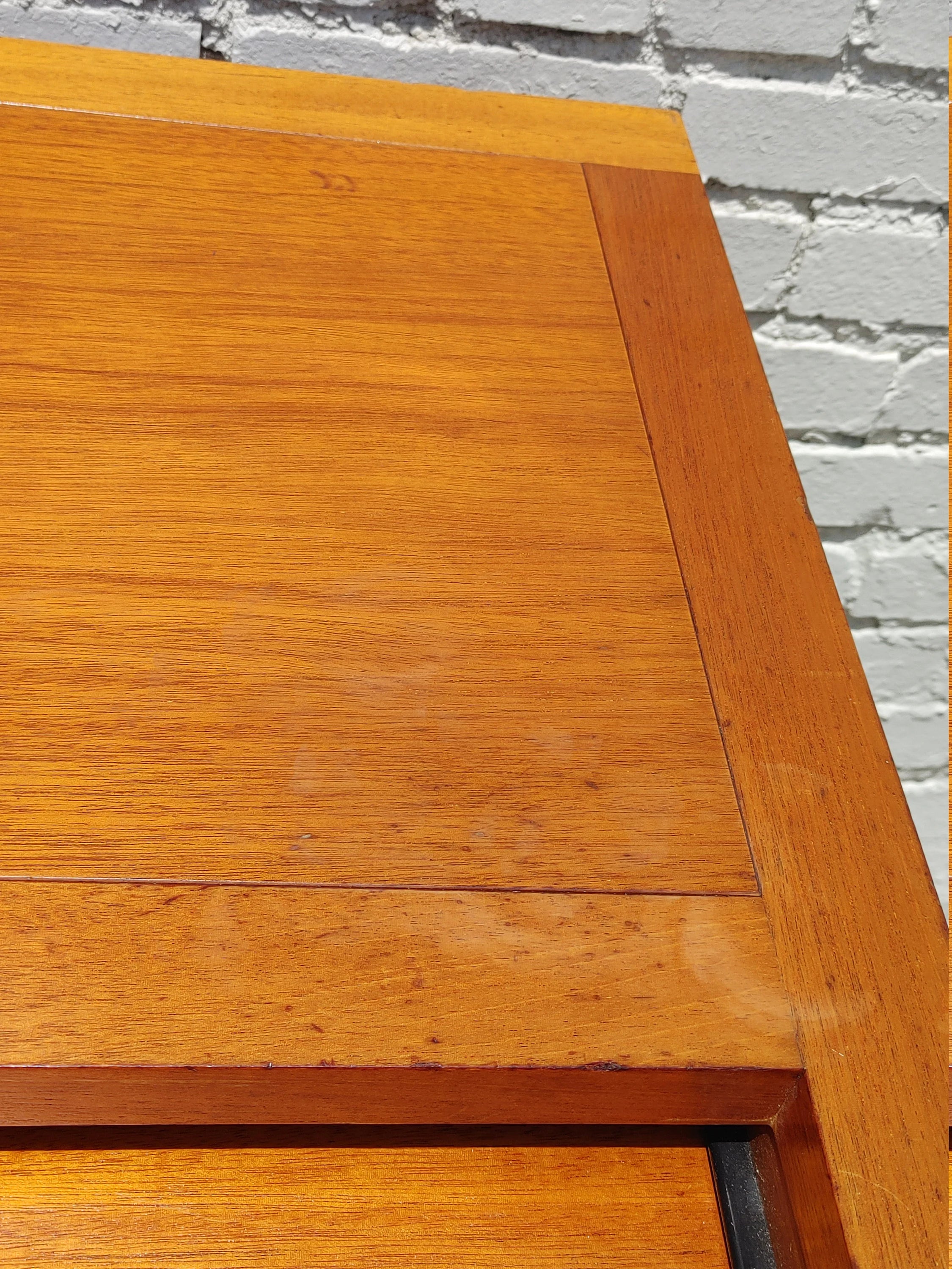 Mid Century Modern Danish Teak Desks by Christian Hvidt