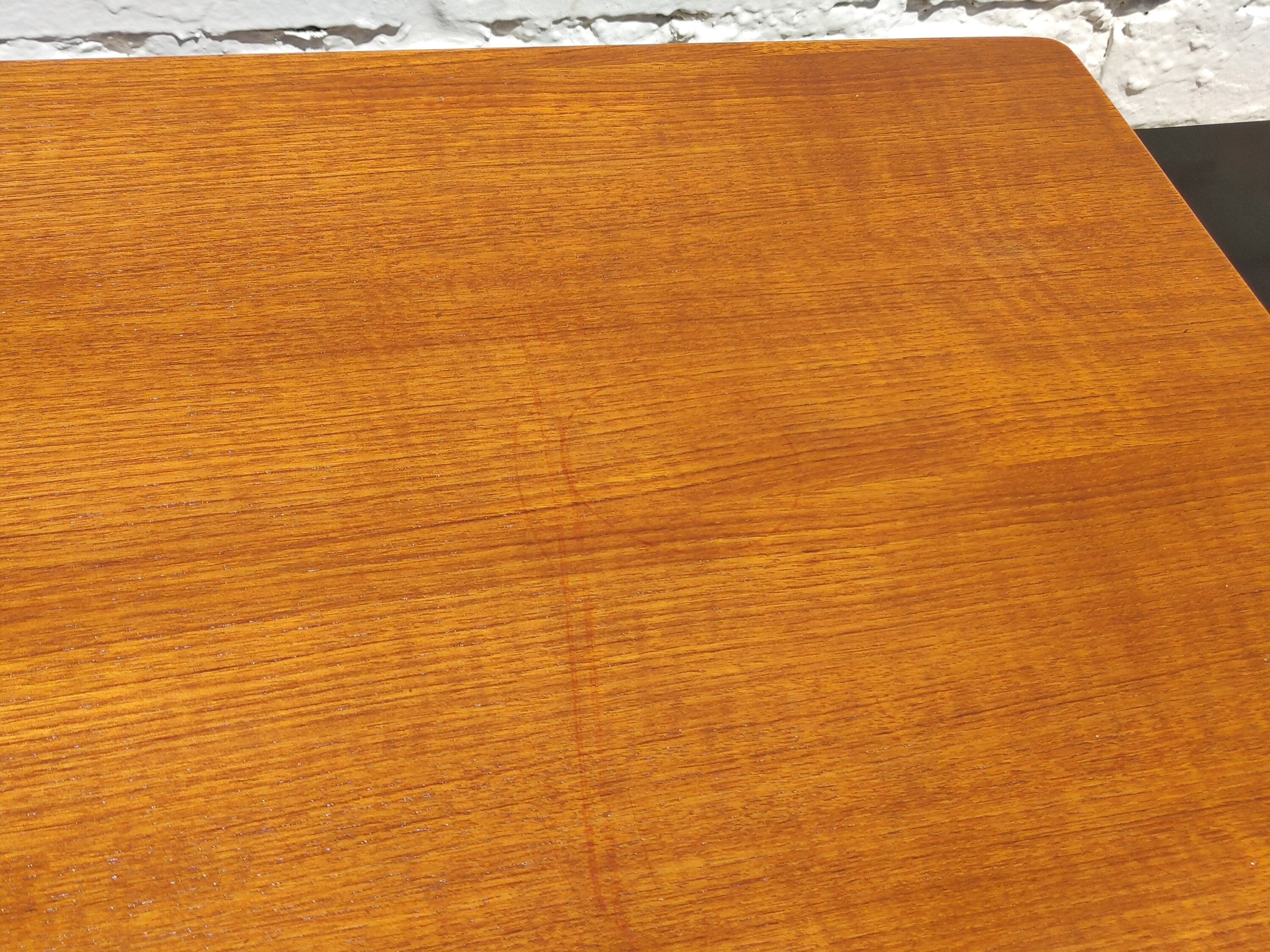 Mid Century Modern Teak Extendable Table by McIntosh
