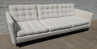 Mid Century Danish Modern Tufted Sofa