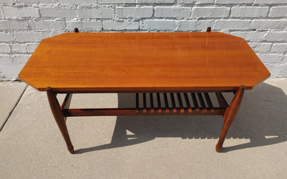 Mid Century Modern Italian Teak Dining Table