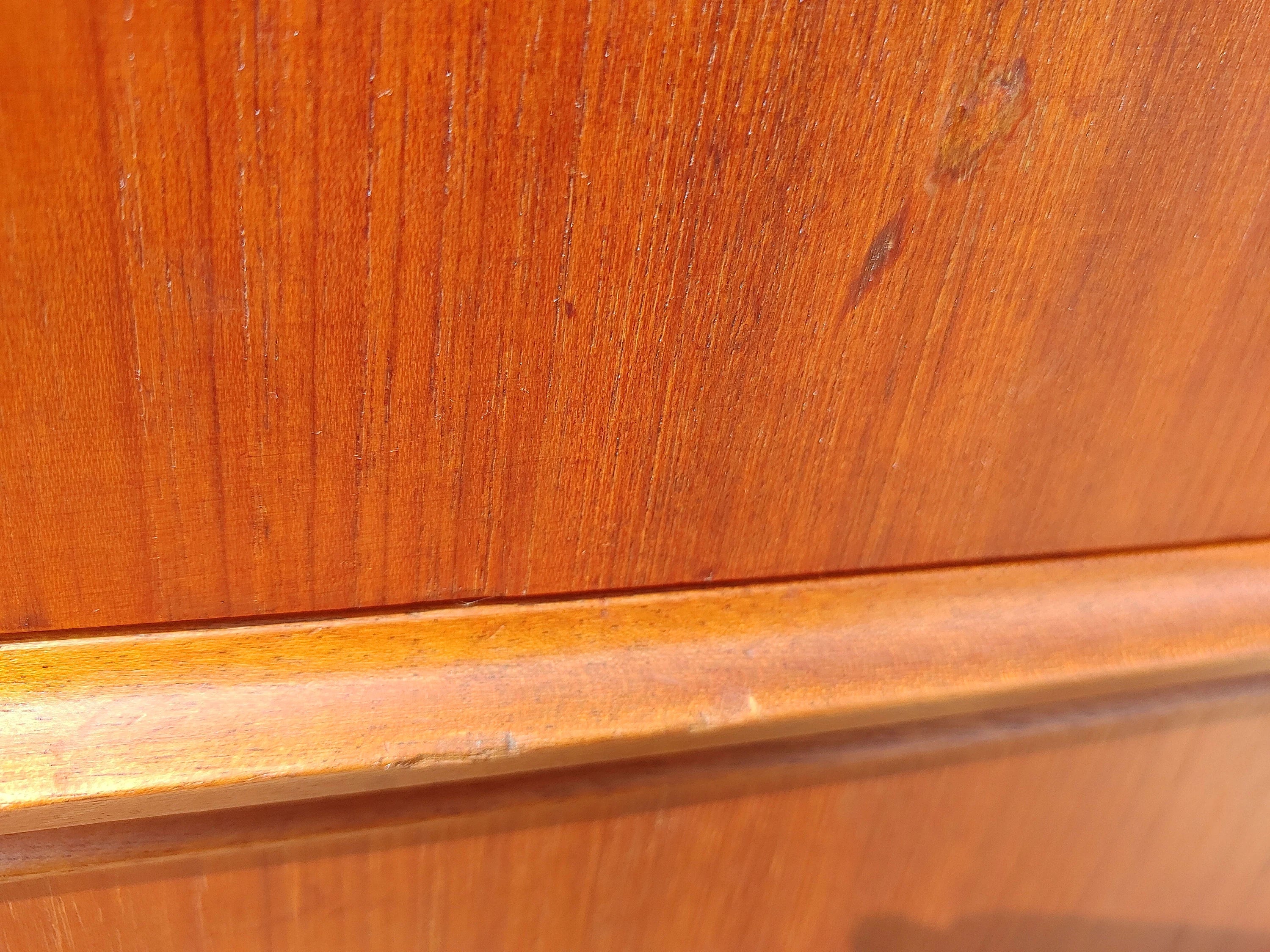 Mid Century Modern Teak English Sideboard by McIntosh