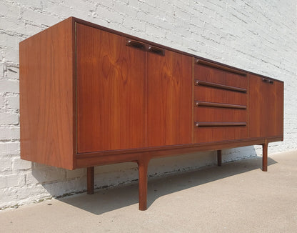 Mid Century Modern Teak English Sideboard by McIntosh