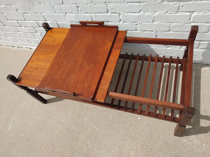Mid Century Modern Italian Modern Teak Coffee Table